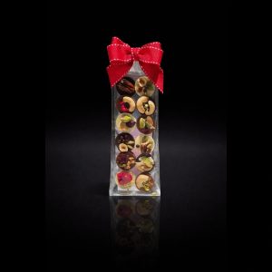 Sachet Gourmand de Mendiants en palets– Fruits et Noix Torréfiés (12 palets)