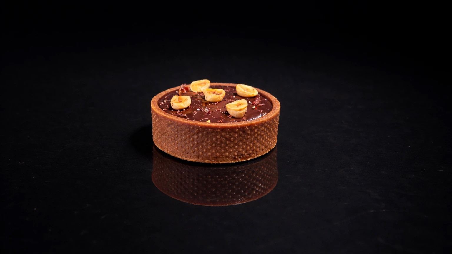 Tartelette Chocolat Noisette – Création Gourmande